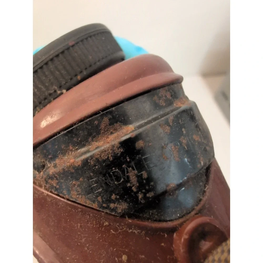 Vintage Glendale Optical Welding/Safety Goggles Maroon